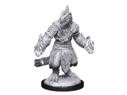 Wizkids - Dungeons And Dragons - Unpainted Miniature - Nolzurs Marvellous Miniatures - Lizard Folk Bard And Cleric - 90308 -CARDBOARD MEMORIES 02b33138d10e4883ce2234e74ad91861