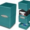 Ultra Pro - Metallic Satin Tower Deck Box - Ocean Shimmer