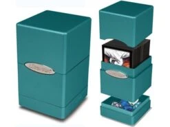 Ultra Pro - Metallic Satin Tower Deck Box - Ocean Shimmer