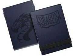 Arcane Tinmen - Dragon Shield - Life Ledger Notepad - Midnight Blue