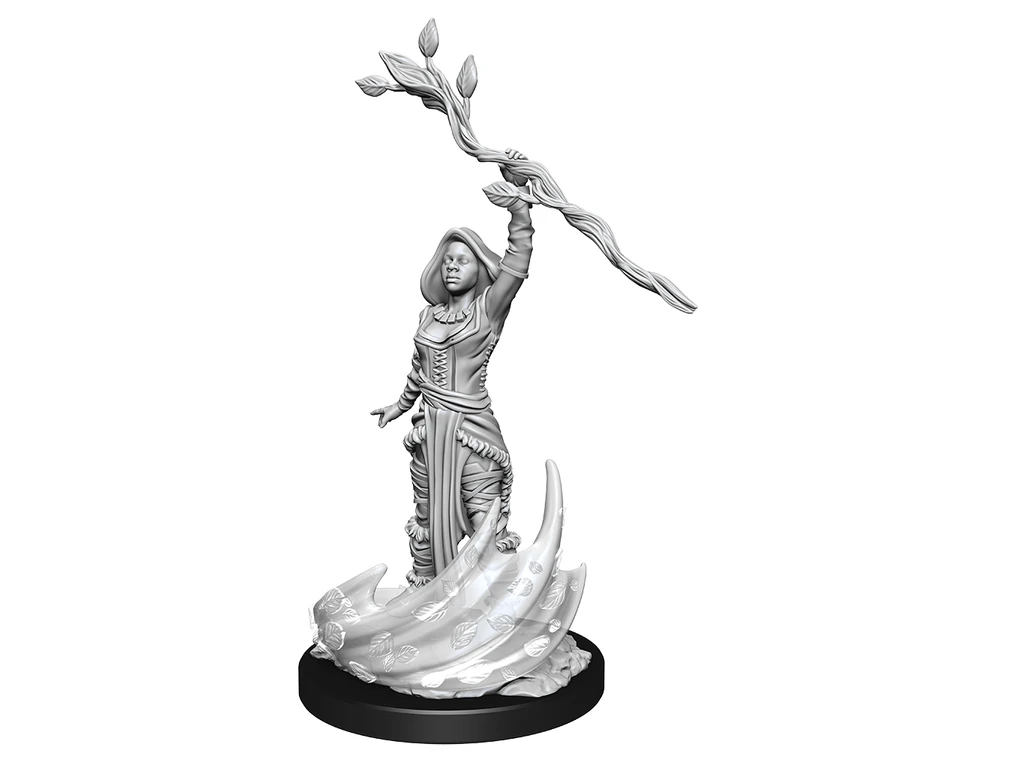 Wizkids - Dungeons And Dragons - Unpainted Miniature - Nolzurs Marvellous Miniatures - Human Druid Female - 90223 3 Wizkids - Dungeons And Dragons - Unpainted Miniature - Nolzurs Marvellous Miniatures - Human Druid Female - 90223 - Image 3