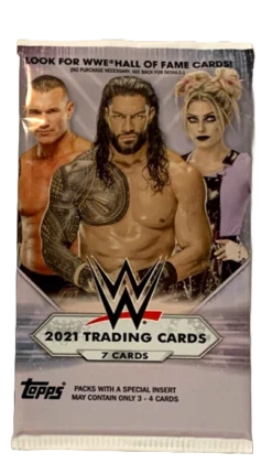 Topps - 2021 - WWE Wrestling - Blaster Pack
