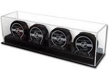 BCW - Acrylic 4 Puck Display