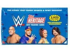 Topps - 2017 - WWE Wrestling - Heritage - Hobby Box