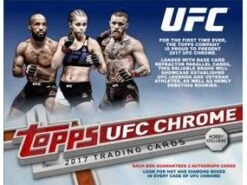 Topps - 2017 - UFC - Chrome - Hobby Box