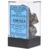 Chessex Dice - Speckled Twilight - Set Of 7 - CHX 25366