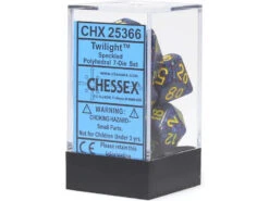 Chessex Dice - Speckled Twilight - Set Of 7 - CHX 25366