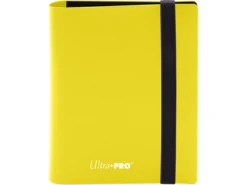 Ultra Pro - 2 Pocket - Eclipse Pro Binder - Lemon Yellow