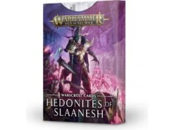 Games Workshop - Warhammer Age Of Sigmar - Hedonites Of Slaanesh - Warscroll Cards - 83-71