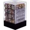 Chessex Dice - Festive Carousel With White - Set Of 36 D6 - CHX 27840