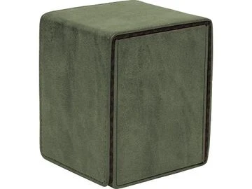 Ultra Pro - Deck Box - Alcove Flip - Suede Collection - Emerald 1 Ultra Pro - Deck Box - Alcove Flip - Suede Collection - Emerald