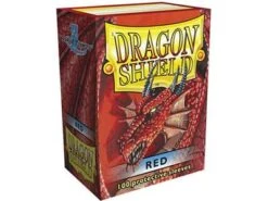 Arcane Tinmen - Dragon Shield Sleeves - Standard Size - Classic - Red - Package Of 100