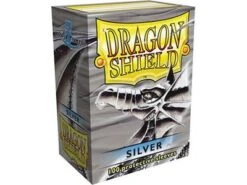 Arcane Tinmen - Dragon Shield Sleeves - Standard Size - Classic - Silver - Package Of 100
