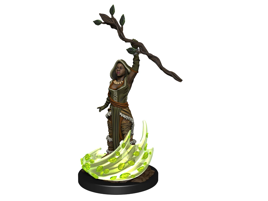 Wizkids - Dungeons And Dragons - Unpainted Miniature - Nolzurs Marvellous Miniatures - Human Druid Female - 90223 4 Wizkids - Dungeons And Dragons - Unpainted Miniature - Nolzurs Marvellous Miniatures - Human Druid Female - 90223 - Image 4