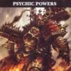 Games Workshop - Warhammer 40K (6th Edition) Data Cards - Chaos Space Marines - Psychic Powers - 43-02-60 - OUT OF PRINT