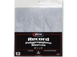 BCW - Record Sleeves 12 3/4 X 13 Package Of 100
