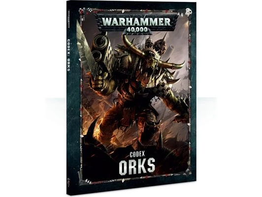 Games Workshop - Warhammer 40K - Codex - Orks - Hardcover - 50-01-60 8th Edition - OUT OF PRINT 1 Games Workshop - Warhammer 40K - Codex - Orks - Hardcover - 50-01-60 8th Edition - OUT OF PRINT