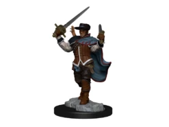 Wizkids - Dungeons And Dragons - Unpainted Miniature - Nolzurs Marvellous Miniatures - Human Bard Male - 90306 -CARDBOARD MEMORIES 879d7099e6d1e14ba47dc6216efe4593