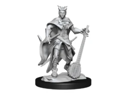 Wizkids - Dungeons And Dragons - Unpainted Miniature - Nolzurs Marvellous Miniatures - Tiefling Bard Female - 90226