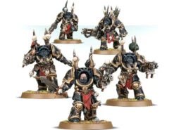 Games Workshop - Warhammer 40K - Chaos Space Marines - Chaos Terminator Squad - 43-19