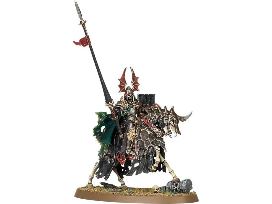 Games Workshop - Warhammer Age Of Sigmar - Soulblight Gravelords - Wight King On Skeletal Steed - 91-65 1 Games Workshop - Warhammer Age Of Sigmar - Soulblight Gravelords - Wight King On Skeletal Steed - 91-65