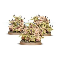 Games Workshop - Warhammer Age Of Sigmar - Maggotkin Of Nurgle - Nurglings - 97-18