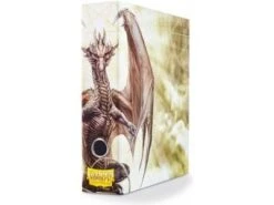Arcane Tinmen - Dragon Shield Slipcase Binder - Dragon Art White