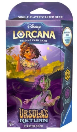 Disney - Lorcana - Ursula's Return - Starter Deck - Amber & Amethyst - Mirabel & Bruno