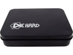 Die Hard Dice - Gothica Metal Shiny Silver With Light Purple - Set Of 7 -CARDBOARD MEMORIES DSC0216