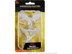 Wizkids - Dungeons And Dragons - Unpainted Miniature - Nolzurs Marvellous Miniatures - Aarakocra Fighters - 90486