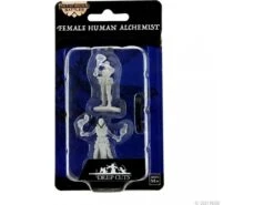Paizo - Pathfinder - Unpainted Miniatures - Deep Cuts - Human Alchemist Female - 90329