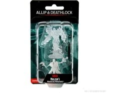 Wizkids - Dungeons And Dragons - Unpainted Miniature - Nolzurs Marvellous Miniatures - Allip And Deathlock - 90316