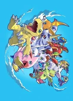 Bandai - Digimon - 2024 - Volume 2 - Digimon Adventure Main 8 - Card Sleeves - Standard 60ct