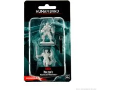 Wizkids - Dungeons And Dragons - Unpainted Miniature - Nolzurs Marvellous Miniatures - Human Bard Male - 90306
