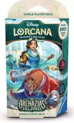 Disney - Lorcana - Archazias Island - Starter Deck - Ruby & Sapphire - Beauty And Beast