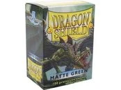 Arcane Tinmen - Dragon Shield Sleeves - Standard Size - Matte - Green - Package Of 100