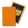 Arcane Tinmen - Dragon Shield Sleeves - Japanese Size - Matte - Orange - Package Of 60