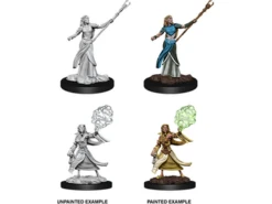 Wizkids - Dungeons And Dragons - Unpainted Miniature - Nolzurs Marvellous Miniatures - Female Elf Sorcerer - 90054