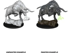 Wizkids - Dungeons And Dragons - Unpainted Miniature - Nolzurs Marvellous Miniatures - Gorgon - 90079