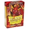 Arcane Tinmen - Dragon Shield Sleeves - Japanese Size - Matte - Crimson - Package Of 60