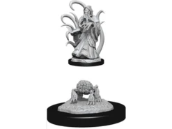 Wizkids - Dungeons And Dragons - Unpainted Miniature - Nolzurs Marvellous Miniatures - Alhoon And Intellect Devourer - 90158