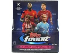Topps - 2019 - Soccer - Finest UEFA Champions League - Master Box