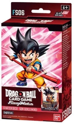 Bandai - Dragon Ball Super - Fusion World - Son Goku (Mini) - Starter Deck