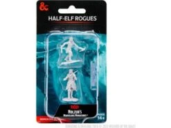 Wizkids - Dungeons And Dragons - Unpainted Miniature - Nolzurs Marvellous Miniatures - Half-Elf Rogue Female - 90485
