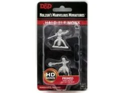 Wizkids - Dungeons And Dragons - Unpainted Miniatures - Nolzurs Marvelous Miniatures - Female Half-Elf Monk - 73839