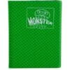 BCW - Monster - 4 Pocket Binder - Holofoil Green