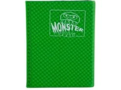 BCW - Monster - 4 Pocket Binder - Holofoil Green