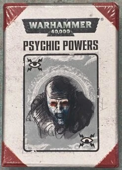Games Workshop - Warhammer 40K (7th Edition) Data Cards - Psychic Powers - 40-19-60 - OUT OF PRINT