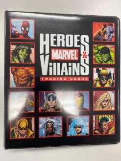 Rittenhouse - Marvel - Heroes & Villains Trading Cards - Binder