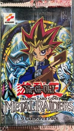 Konami - Yu-Gi-Oh! - 1996 - Metal Raiders - Booster Pack - Unlimited Edition